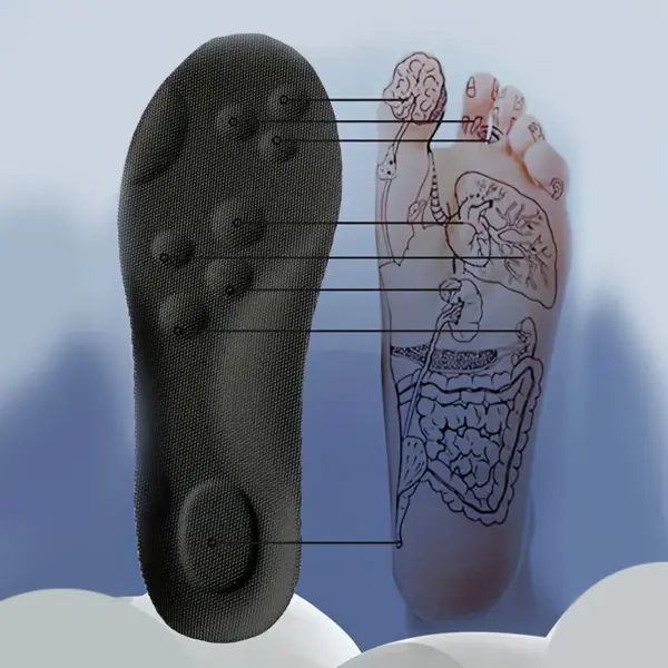 1 Pair/2 Pairs High Elasticity Latex Sport Insoles Soft Shoe Pads Arch Support Orthotic Insoles Breathable Deodorant Insole