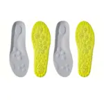 1 Pair/2 Pairs High Elasticity Latex Sport Insoles Soft Shoe Pads Arch Support Orthotic Insoles Breathable Deodorant Insole