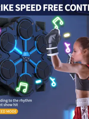 Smart Bluetooth Music Boxing Machine,Decompression,Fighting Fitness Home Boxing Wall Target Boxing Trainer Boxing Accessories