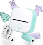 Customizable Portable Mini Wireless Thermal Pocket Printer Self-adhesive Stickers