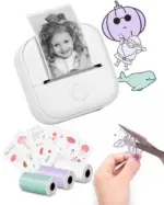 Customizable Portable Mini Wireless Thermal Pocket Printer Self-adhesive Stickers