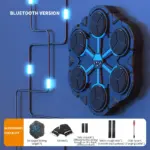 Smart Bluetooth Music Boxing Machine,Decompression,Fighting Fitness Home Boxing Wall Target Boxing Trainer Boxing Accessories