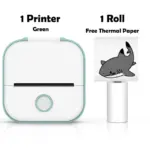 Customizable Portable Mini Wireless Thermal Pocket Printer Self-adhesive Stickers