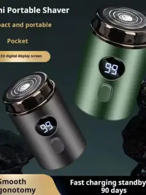 New Mini Portable Men's Electric Shaver Long Standby Car Mounted Wash-free Charging Shaving Razor For Men R1L4
