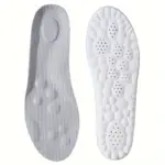 1 Pair/2 Pairs High Elasticity Latex Sport Insoles Soft Shoe Pads Arch Support Orthotic Insoles Breathable Deodorant Insole