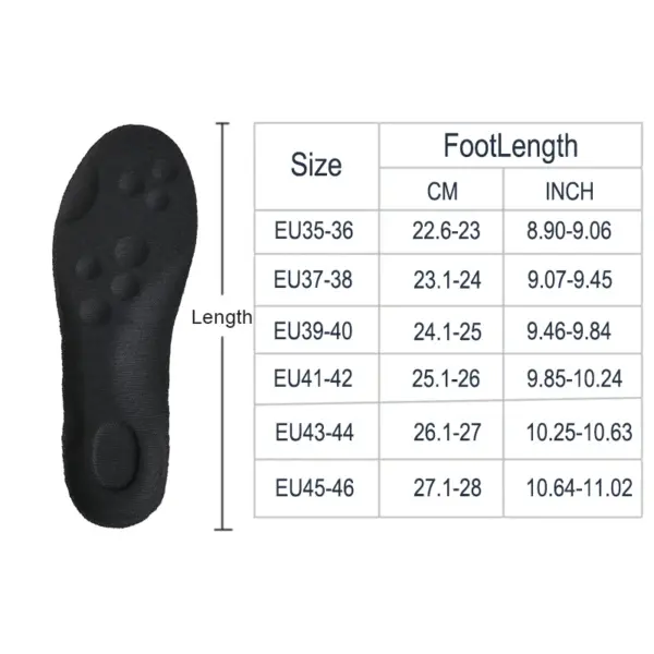 1 Pair/2 Pairs High Elasticity Latex Sport Insoles Soft Shoe Pads Arch Support Orthotic Insoles Breathable Deodorant Insole