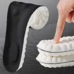 1 Pair/2 Pairs High Elasticity Latex Sport Insoles Soft Shoe Pads Arch Support Orthotic Insoles Breathable Deodorant Insole