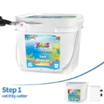 Yass Clean Sumptuous Scent Booster Laundry Beads 2.5L 1.8KG Cream Coconut Sea Breeze, In-Wash Scent Booster Beads That Gives A Fresh Scent Boost From Wash To Wash,Suitable for Sensitive Skin, Non-Stop Freshness Up To Weeks In Storage