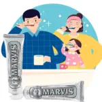 1PC 85ml Italy Original Marvis Toothpaste Whitening Mint Freshen Breath Remove Smoke Stains Toothpaste Teeth Whitening