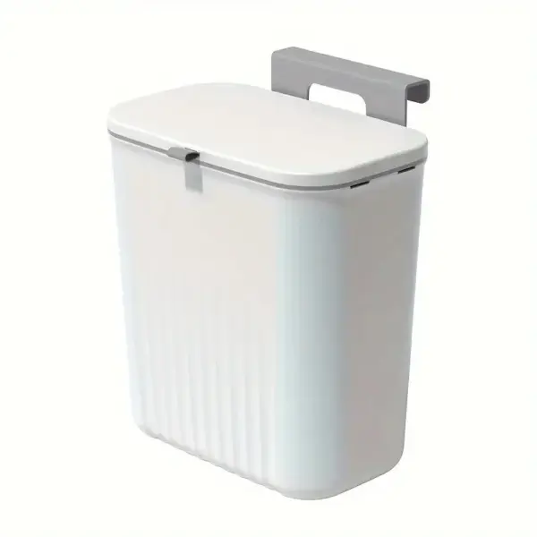 1Pc/Keuken Wandmontage Prullenbak Opknoping Huishoudelijke Schuifdeksel Opslag Emmer Kastdeur Opknoping Muur Badkamer Wc papier