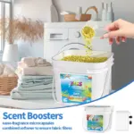 Yass Clean Sumptuous Scent Booster Laundry Beads 2.5L 1.8KG Cream Coconut Sea Breeze, In-Wash Scent Booster Beads That Gives A Fresh Scent Boost From Wash To Wash,Suitable for Sensitive Skin, Non-Stop Freshness Up To Weeks In Storage