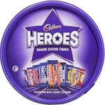 [Exclusive for New Users] Assorted Classical Chocolate Tubs Selection – Pack of 5 – Bulk Buy of Roses, Heroes, Quality Street, Celebrations Chocolate Pralines & 1 Terry’s Orange Chocolate with Topline Card for Chocolate Gifts