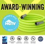 Flexzilla Garden Lead-in Hose 5/8 in, Lightweight All-Weather Water Hose, Durable and Flexible, Leak-Free Connections