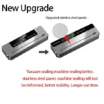 Electric Vacuum Sealer Machine Dry/Wet Food Packaging Vacuum Sealing Bags Food Storage Vacuum Packaging Machine For Kitchen Home