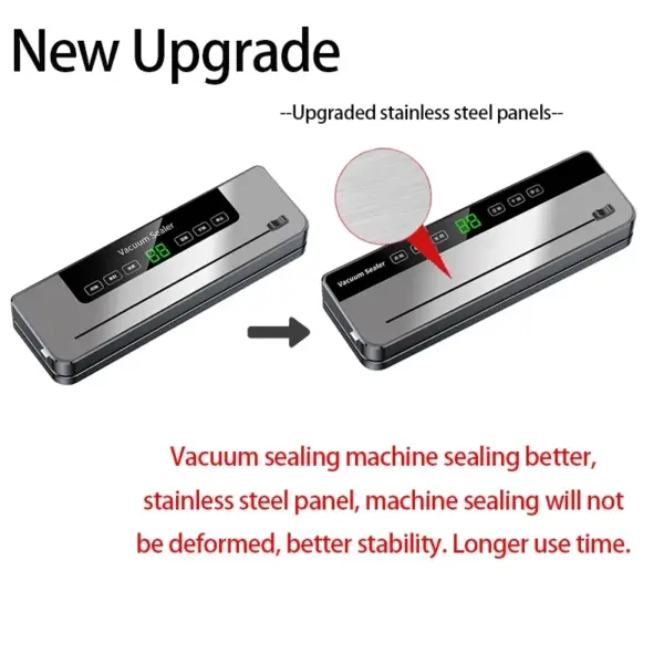 Electric Vacuum Sealer Machine Dry/Wet Food Packaging Vacuum Sealing Bags Food Storage Vacuum Packaging Machine For Kitchen Home