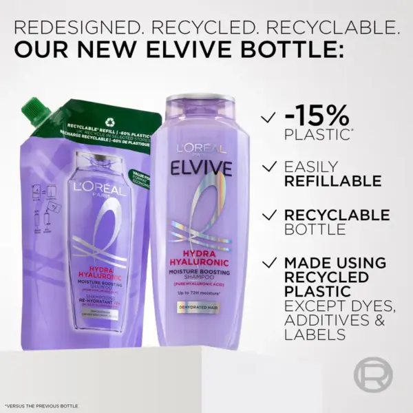L'Oreal Paris Hydra Hyaluronic Haircare Range - Choose Your Bundle
